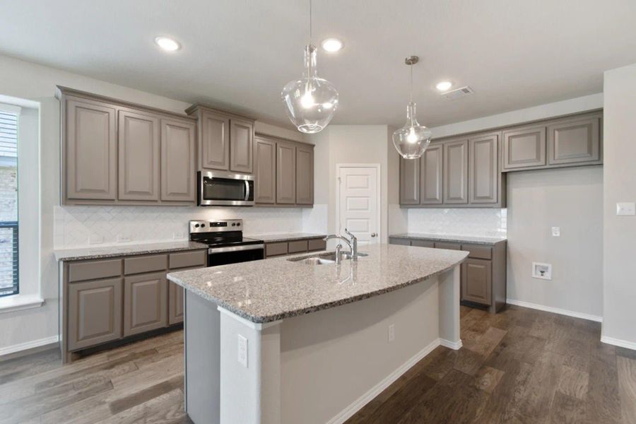 Kitchen | Concept 2870 at Silo Mills - Select Series in Joshua, TX by Landsea Homes