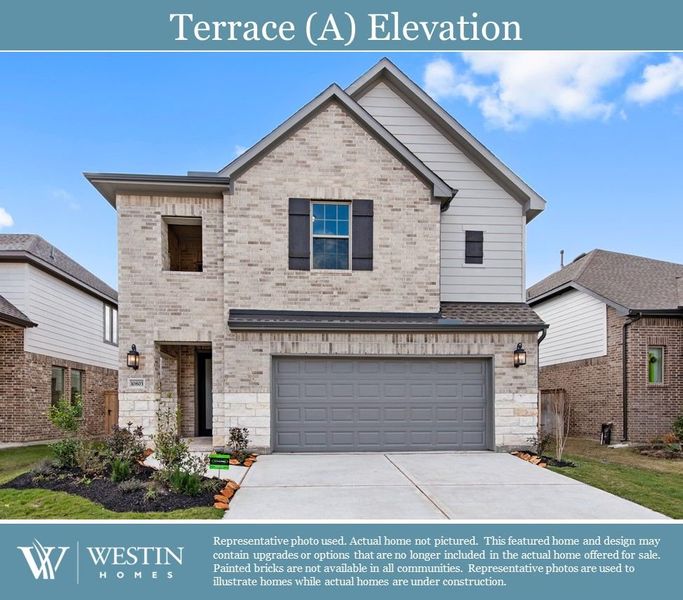 New construction Single-Family house The Terrace, 409 Aztec Cave Drive, New Caney, TX 77357 - photo