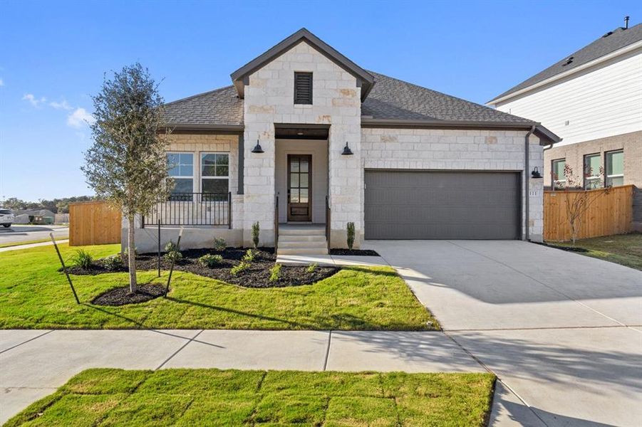 New construction Single-Family house 111 Comfort Maple Ln, Dripping Springs, TX 78620 - photo