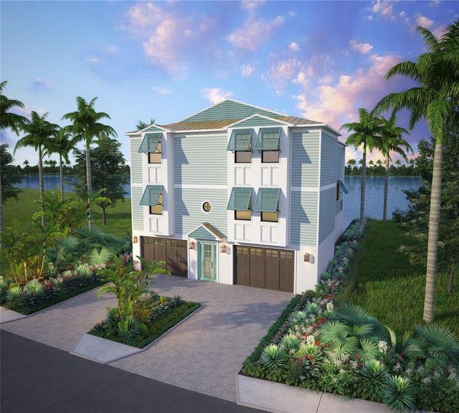New construction Single-Family house 303 Harbor Drive, Indian Rocks Beach, FL 33785 - photo