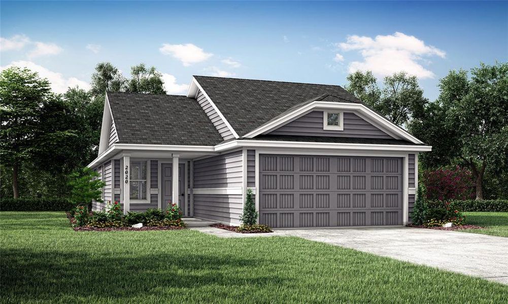 New construction Single-Family house 11814 Arkoma Drive, Justin, TX 76247 Red Oak II- photo