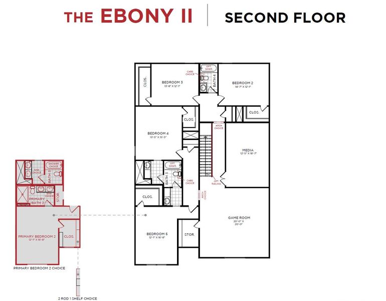 The Ebony II | Second Floor