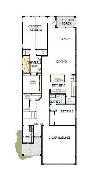 Floorplan – The success of a floorplan is the way you can move through it…You’ll be amazed at how well this home lives…We call it traffic patterns.