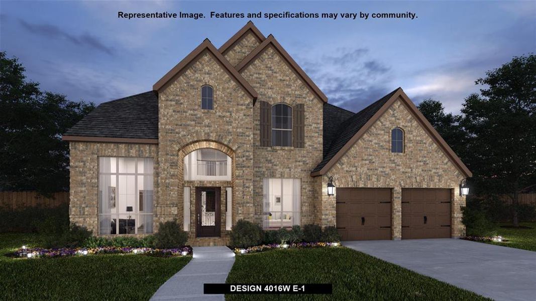 New construction Single-Family house Design 4016W, 29615 Apple Glen Court, Pattison, TX 77494 - photo
