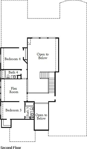 Includes Master Bath Suite Option, Optional Stair Parts, 8' Front Door Option (May Change WindowsPer Plan)