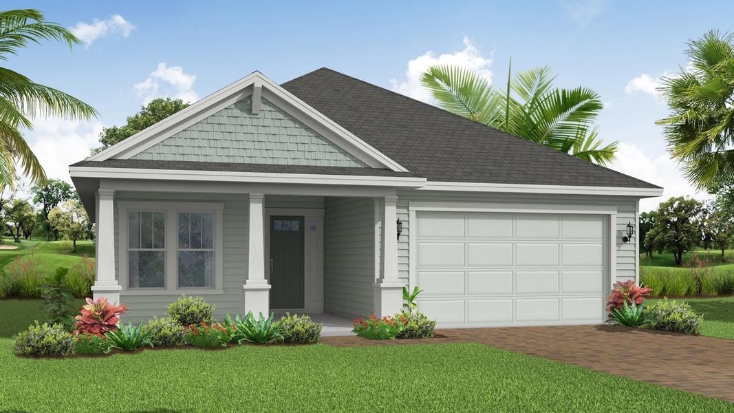 New construction Single-Family house Eliza, 57 Oak Heights Court, Saint Augustine Shores, FL 32092 - photo