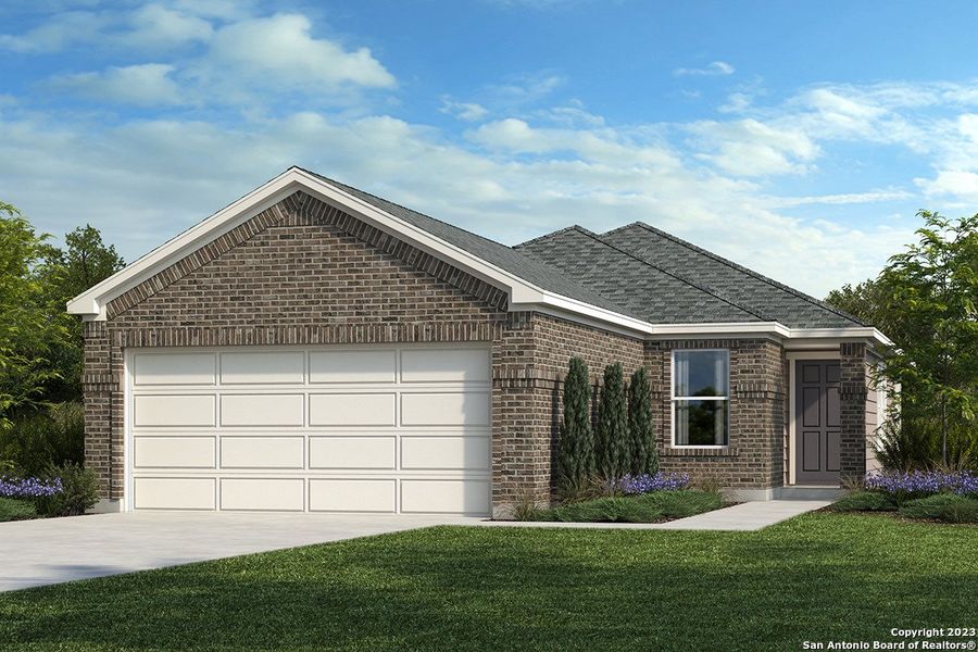 New construction Single-Family house 9539 Reinhartz Way, San Antonio, TX 78221 1548- photo