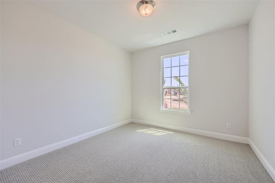 Unfurnished room featuring carpet floors