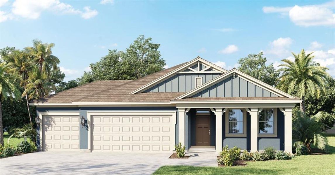 New construction Single-Family house 2566 Coachwood Drive, Apopka, FL 32703 - photo