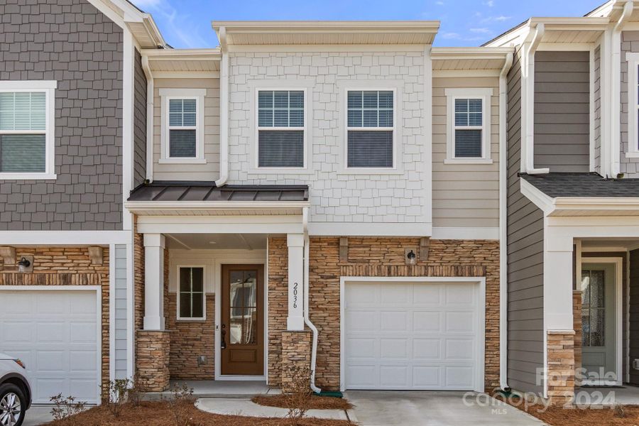 New construction Townhouse house 2036 Howell Creek Way, Charlotte, NC 28215 - photo