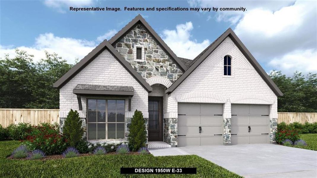 New construction Single-Family house 8416 Brookhaven Drive, McKinney, TX 75071 Design 1950W- photo