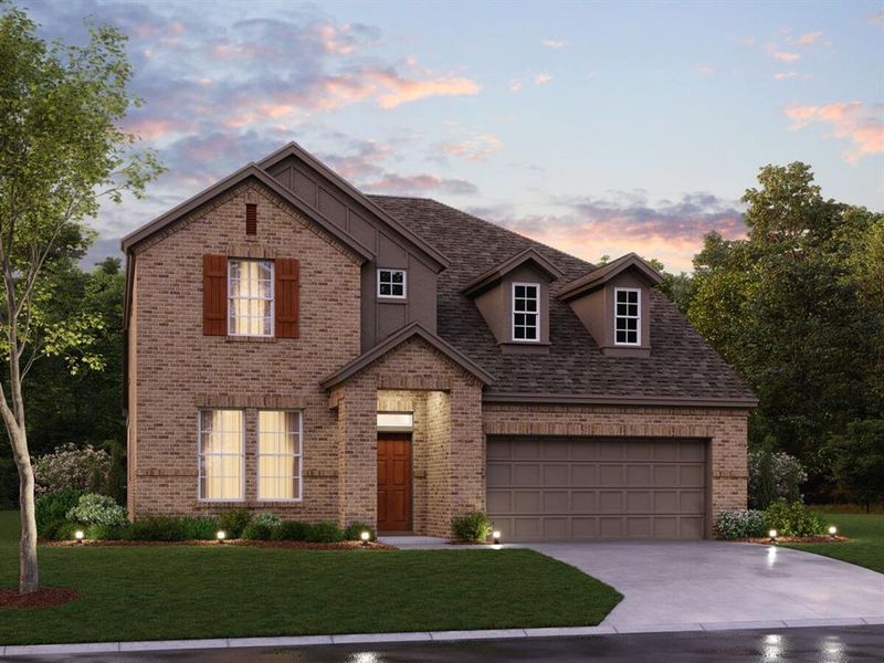 New construction Single-Family house 1016 Ridgehurst Road, Melissa, TX 75454 Whitley- photo