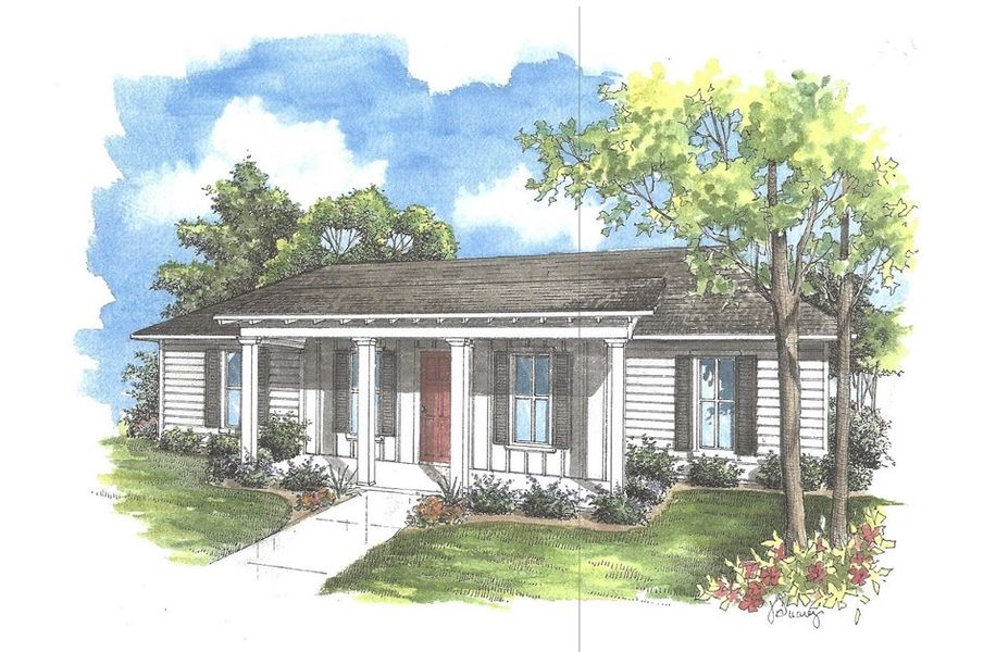 New construction Single-Family house Acadian, 17510 Southwest 36th Terrace, Ocala, FL 34473 - photo