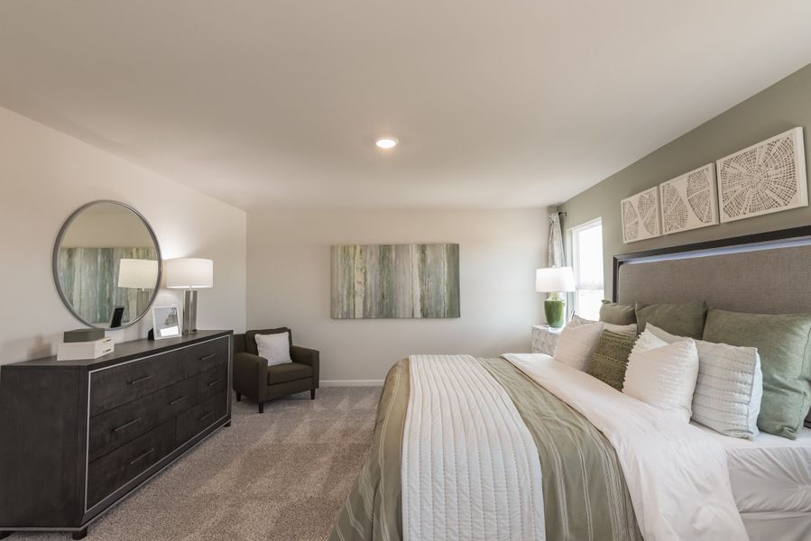 Take another look at your bright and open master bedroom.
