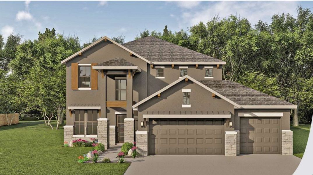 New construction Single-Family house 8513 Pine Muhly Drive, Lago Vista, TX 78645 - photo