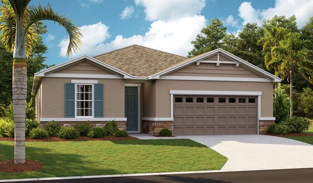 New construction Single-Family house Slate, 5209 Meadow Song Drive, Okahumpka, FL 34762 - photo
