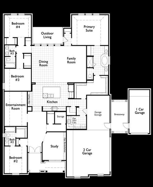 Downstairs Floor Plan