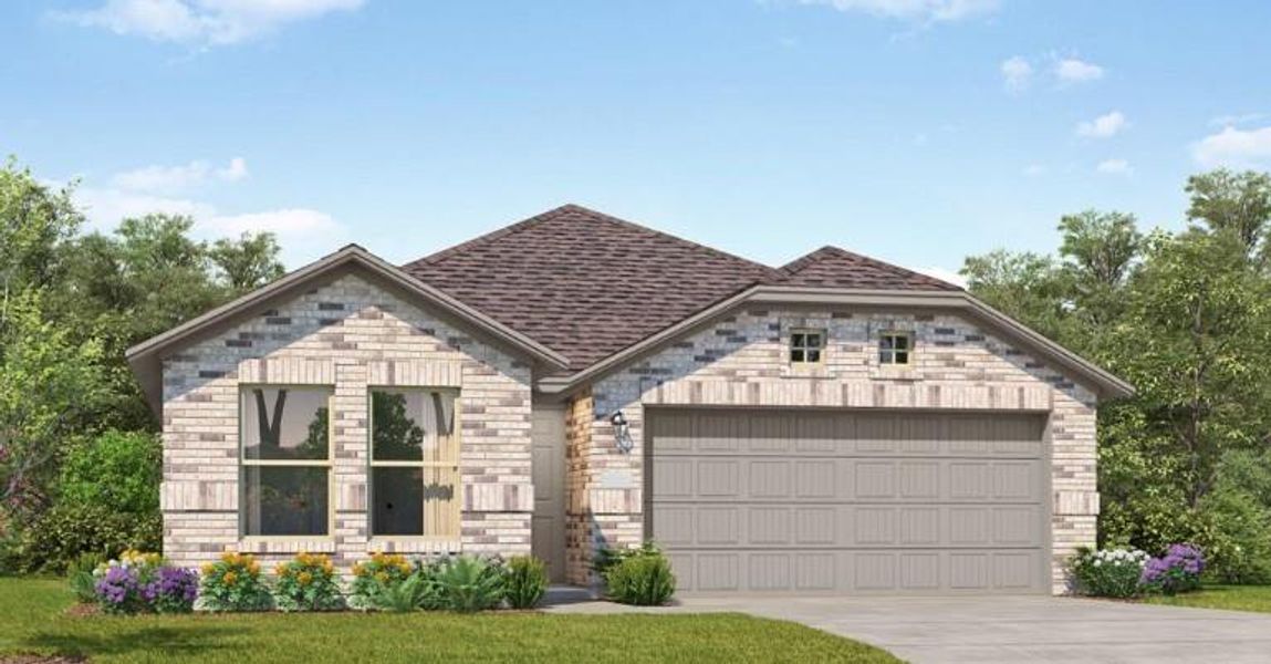 New construction Single-Family house 1615 Blue Cypress Drive, Rosenberg, TX 77471 Rowan- photo