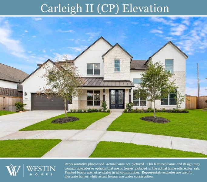 New construction Single-Family house The Carleigh II, 26531 Gleaming Dawn Way, Richmond, TX 77406 - photo