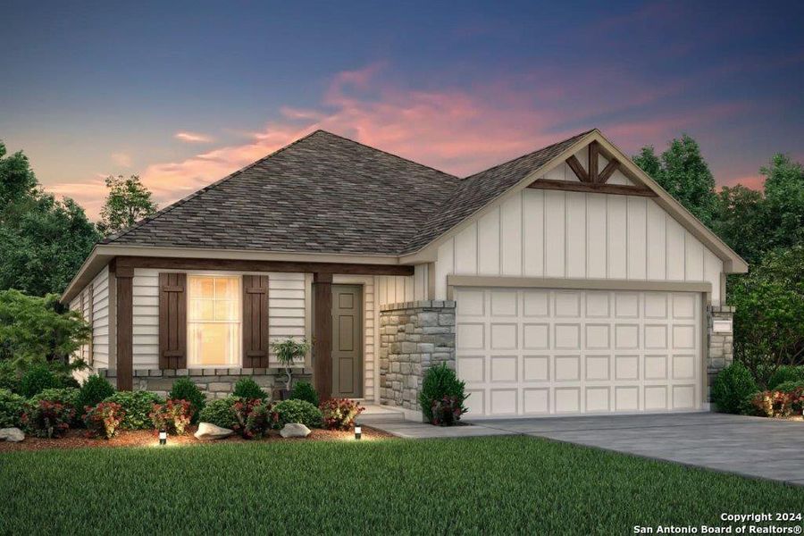 New construction Single-Family house 741 Heartseed Avenue, New Braunfels, TX 78130 Independence- photo