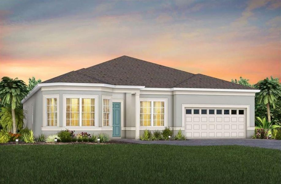New construction Single-Family house 3182 Sailing Pier Avenue, Winter Garden, FL 34787 Ashby- photo