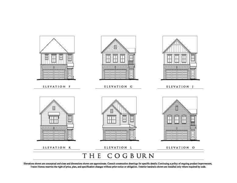 Cogburn Detached Plan Elevations