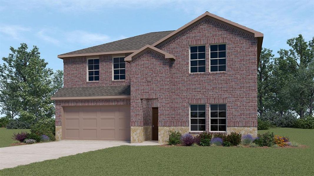 New construction Single-Family house 1611 Dixie Avenue, Princeton, TX 75407 H40P Palmview- photo