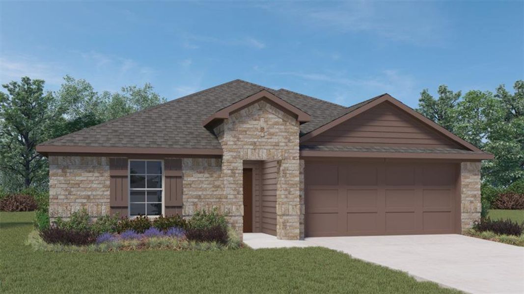 New construction Single-Family house 1205 Baldwin Lane, Ennis, TX 75119 X40I Texas Cali- photo