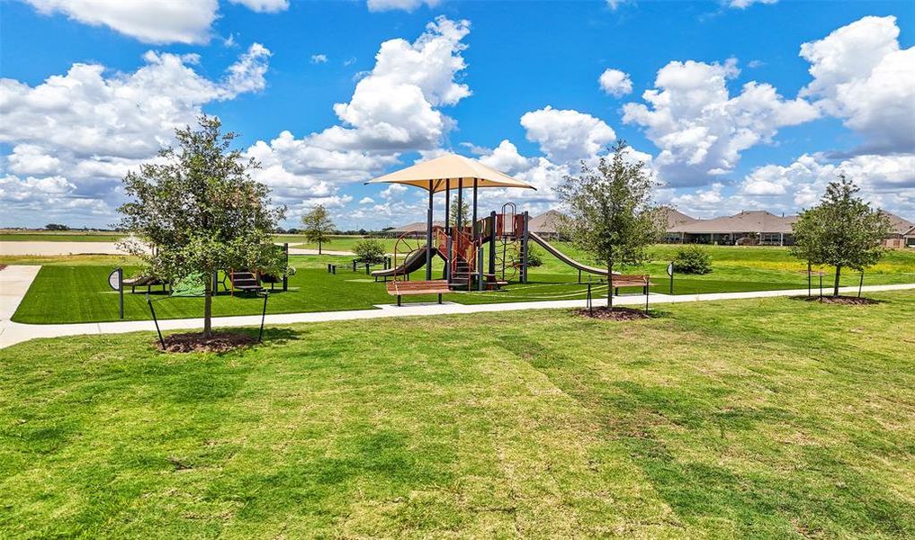 Enjoy the convenience of a neighborhood playground.