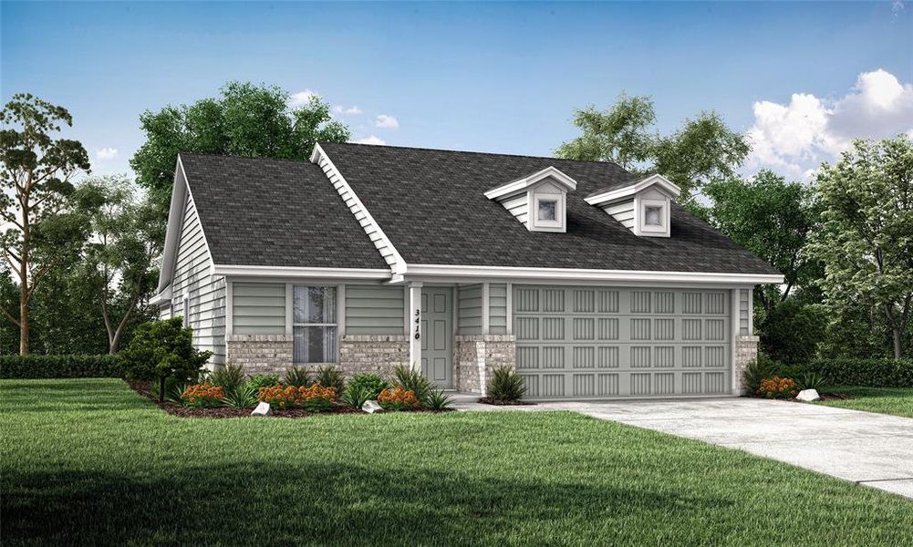 New construction Single-Family house 9609 Lightfoot Road, Fort Worth, TX 76179 Fullerton- photo