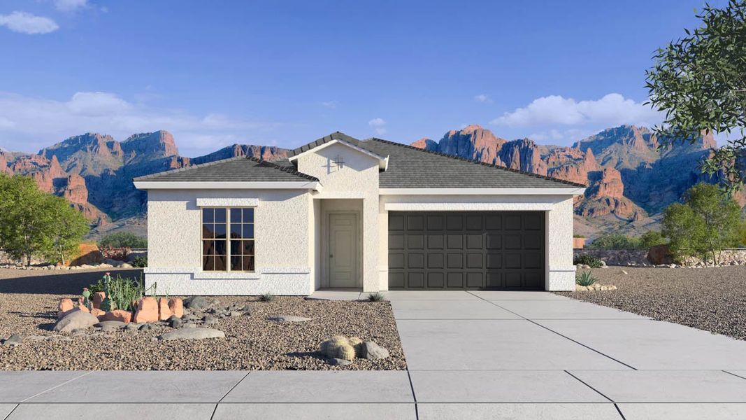 New construction Single-Family house Mccormick, 25202 North 159th Drive, Surprise, AZ 85387 - photo