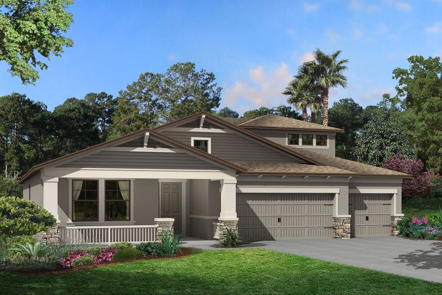 New construction Single-Family house 2466 Clary Sage Drive, Spring Hill, FL 34609 Corina  III Bonus- photo