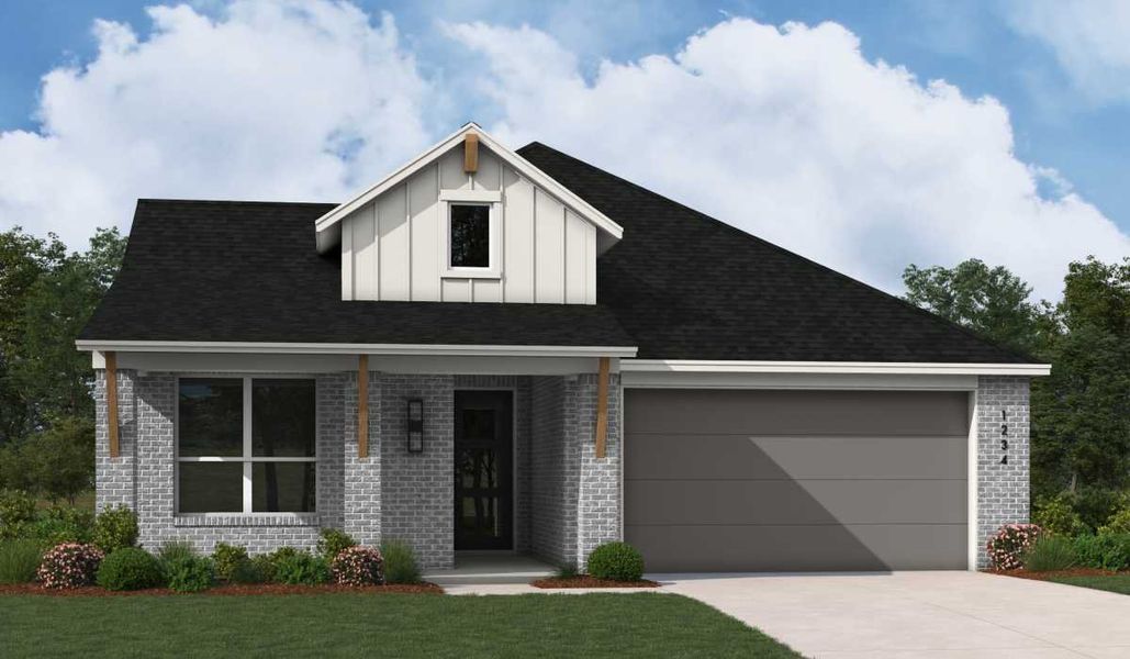 New construction Single-Family house Dali Plan, 10035 Mitra Way, San Antonio, TX 78224 - photo