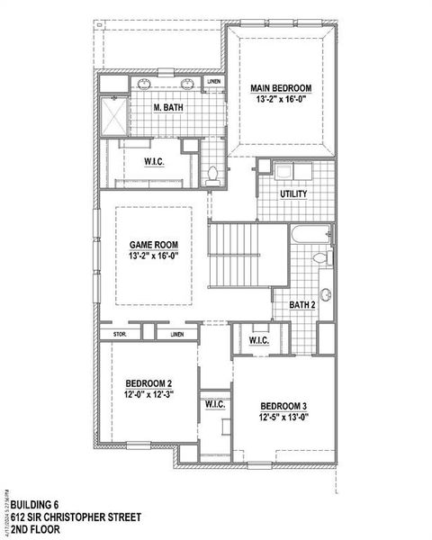 2nd Level Floor Plan