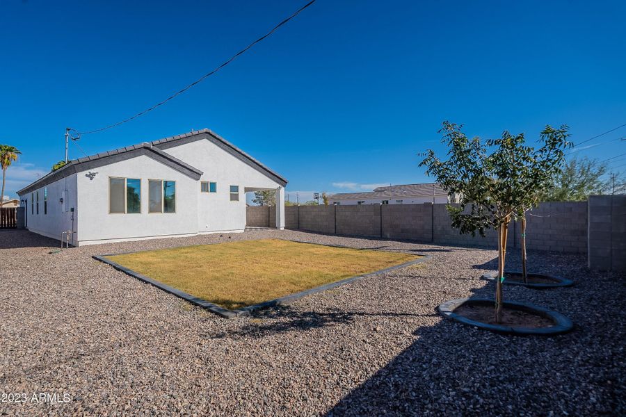 Spacious Backyard