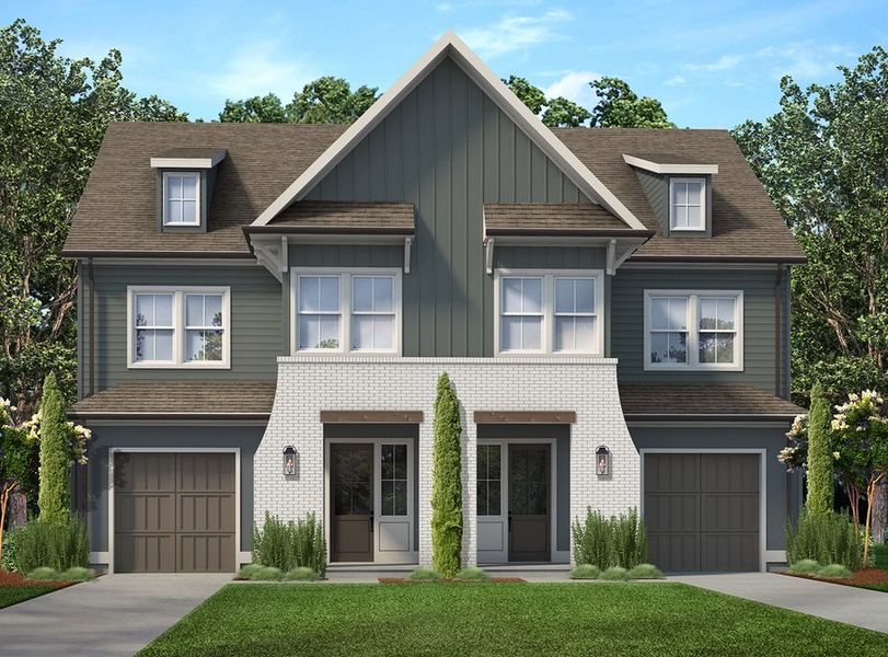 New construction Single-Family house The Juniper III, 2301 West Morehead Street, Unit A, Charlotte, NC 28208 - photo