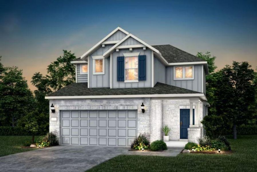 New construction Single-Family house 816 Olinda Way, Liberty Hill, TX 78642 - photo