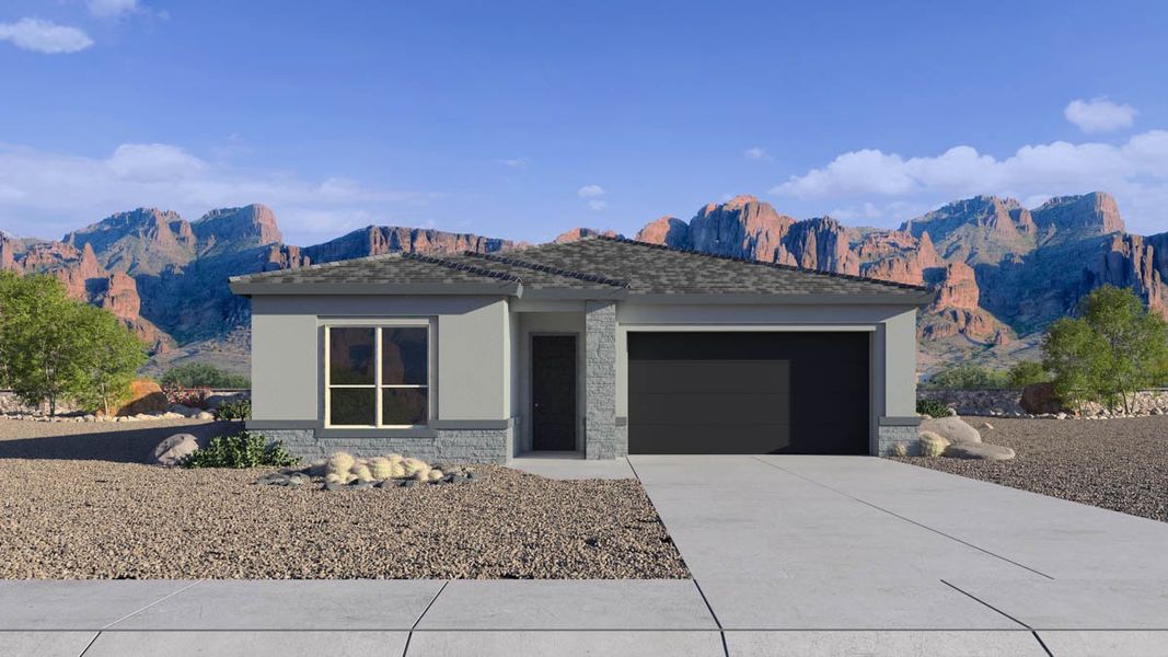 New construction Single-Family house 5958 E Lone Cactus Rd, Phoenix, AZ 85054 McCormick- photo