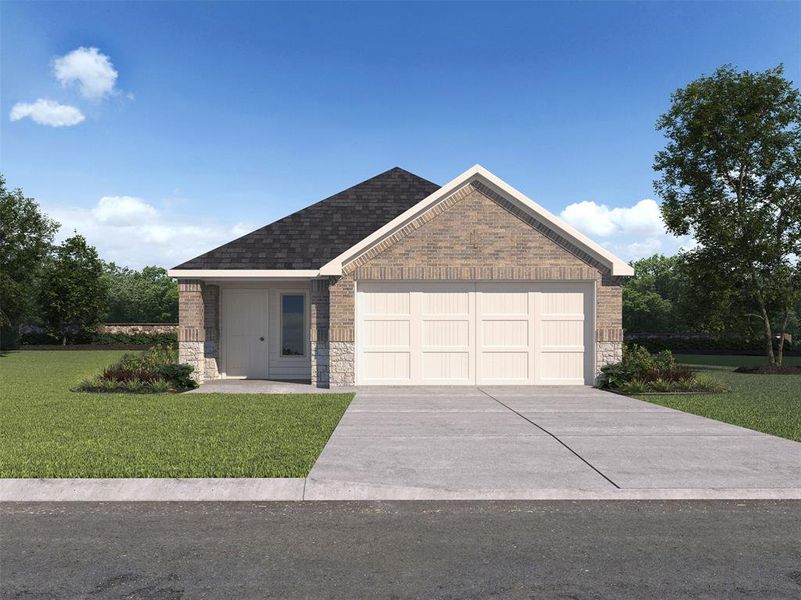 New construction Single-Family house 5005 Marcasca Drive, Katy, TX 77493 Plan E30C- photo