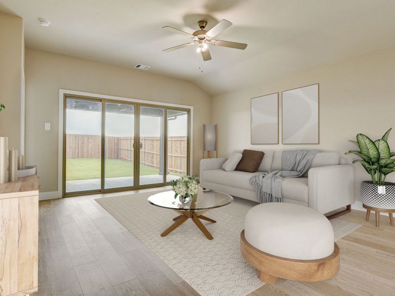 The Oleander floorplan with the Lush interior package.