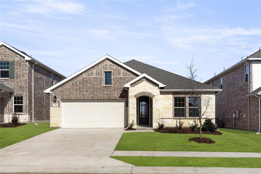 New construction Single-Family house 702 Declaration Drive, Princeton, TX 75407 Bowie Homeplan- photo