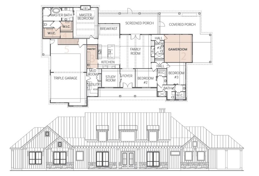 New construction Single-Family house Concept Plan 3378, Katy, TX 77494 - photo