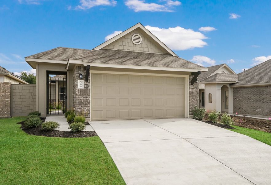 New construction Single-Family house The Naples, 8169 Daisy Cutter Crossing, Georgetown, TX 78626 - photo