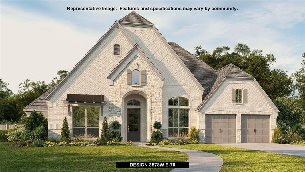 New construction Single-Family house Design 3578W, 10703 Monarch Butterfly Drive, Cypress, TX 77433 - photo