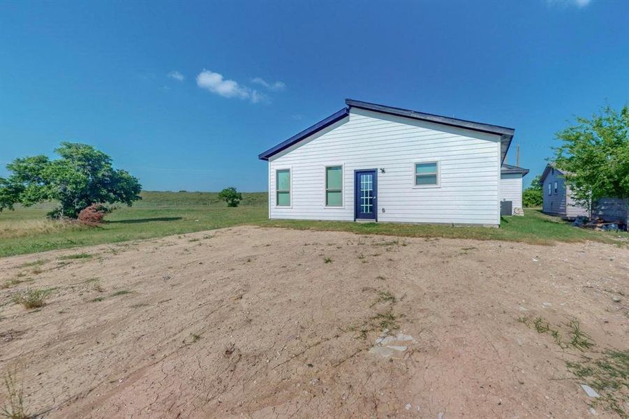 View of back of house