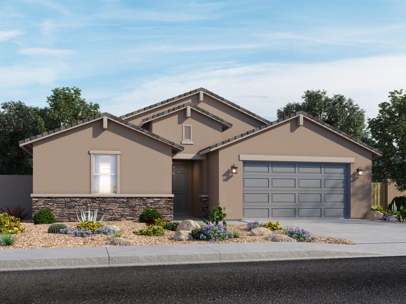 New construction Single-Family house 3204 E Bee Trail, San Tan Valley, AZ 85143 Bailey- photo