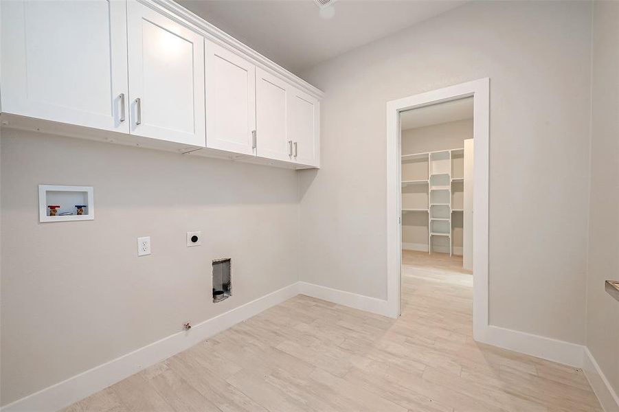 Utility Room leading into Primary Closet