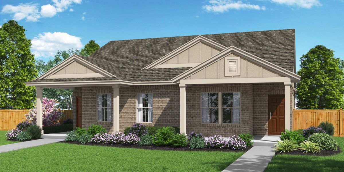 New construction Single-Family house The Langley, 16703 Radiant Drive, Manor, TX 78653 - photo