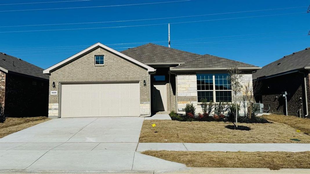 New construction Single-Family house 1009 Southwark Drive, Fort Worth, TX 76247 HOBBS- photo