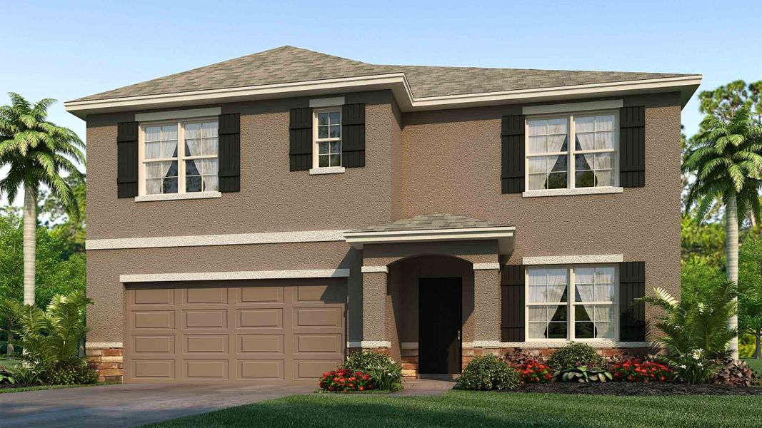 New construction Single-Family house Hayden, 4982 Eagle Rock Drive, Wimauma, FL 33598 - photo